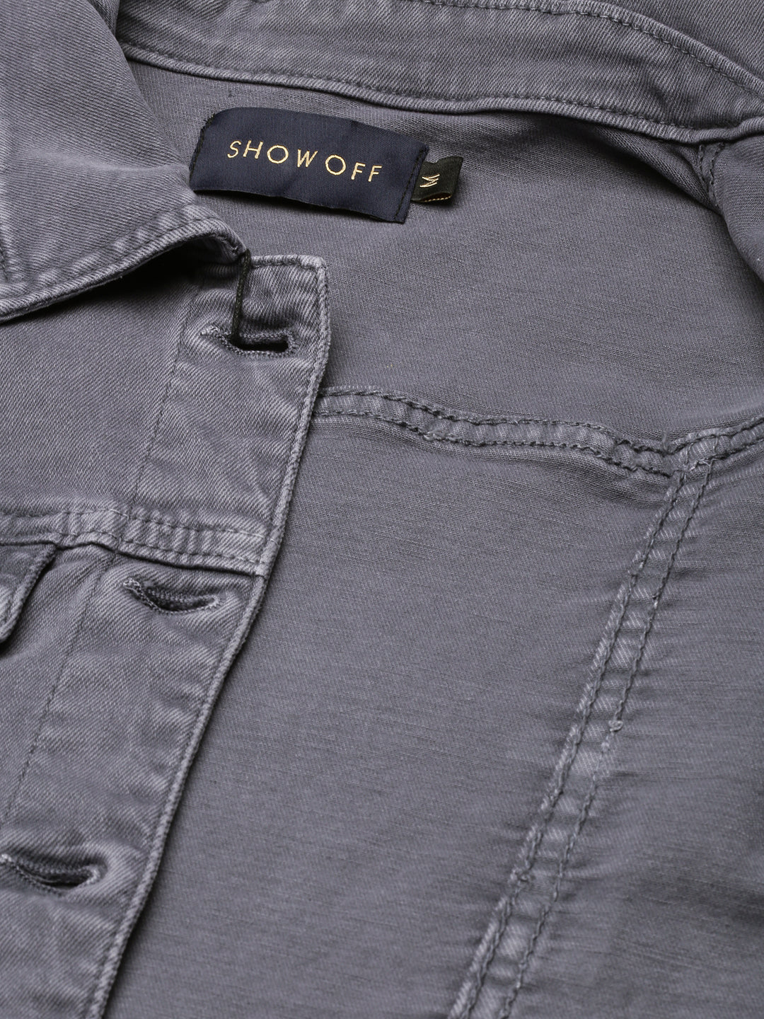 Grey Denim Jacket