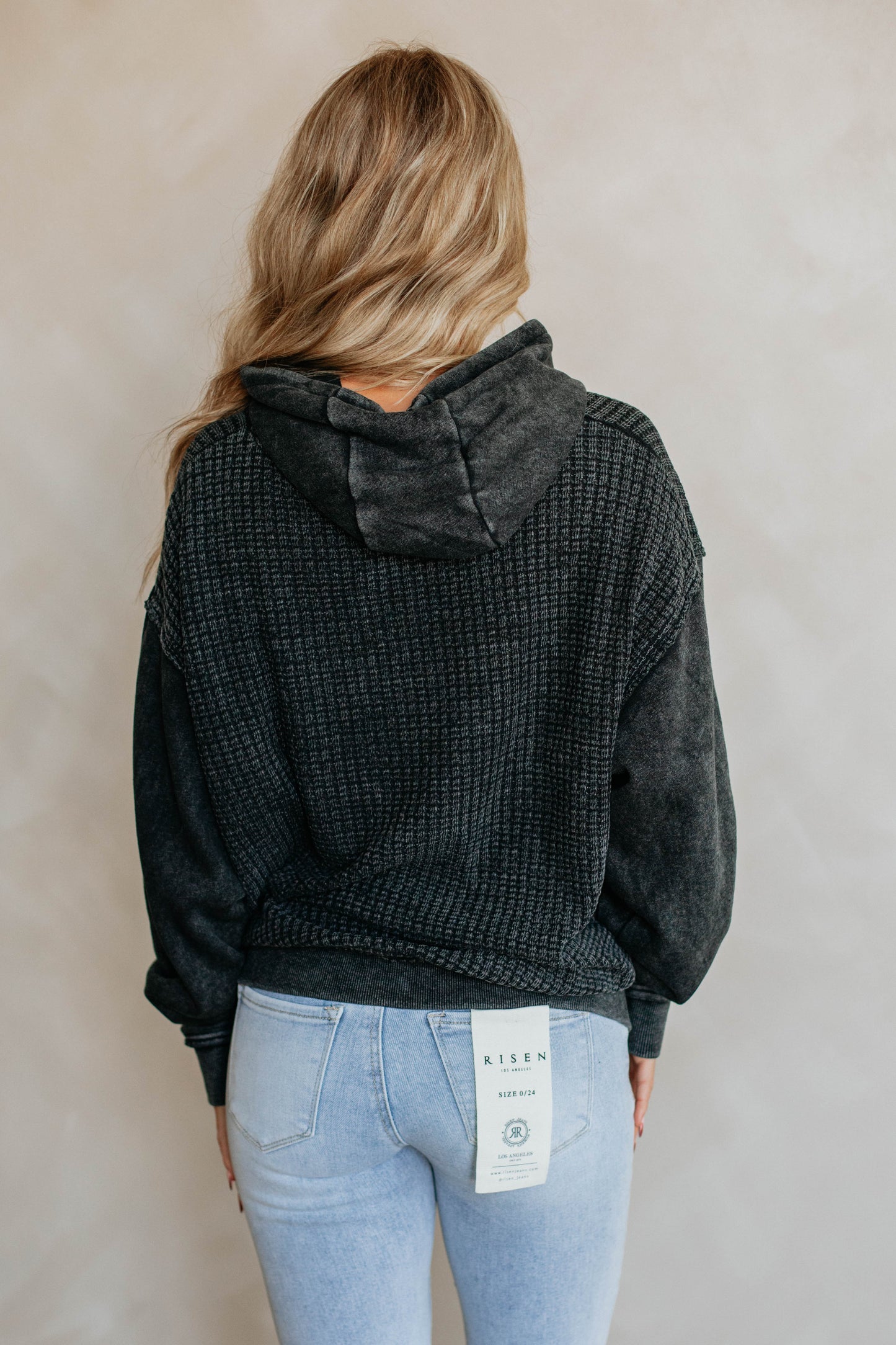 Avie Waffle Knit Pullover