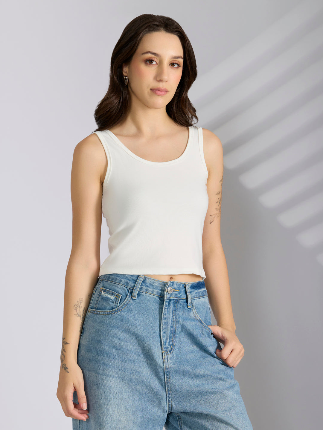 Women's Checked Blue Spread Collar Oversized Shirts