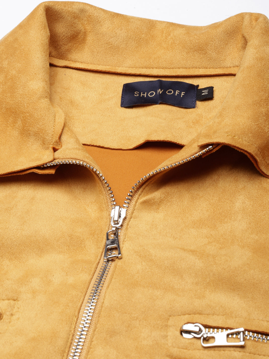 Mustard Crop Tailored Jacket