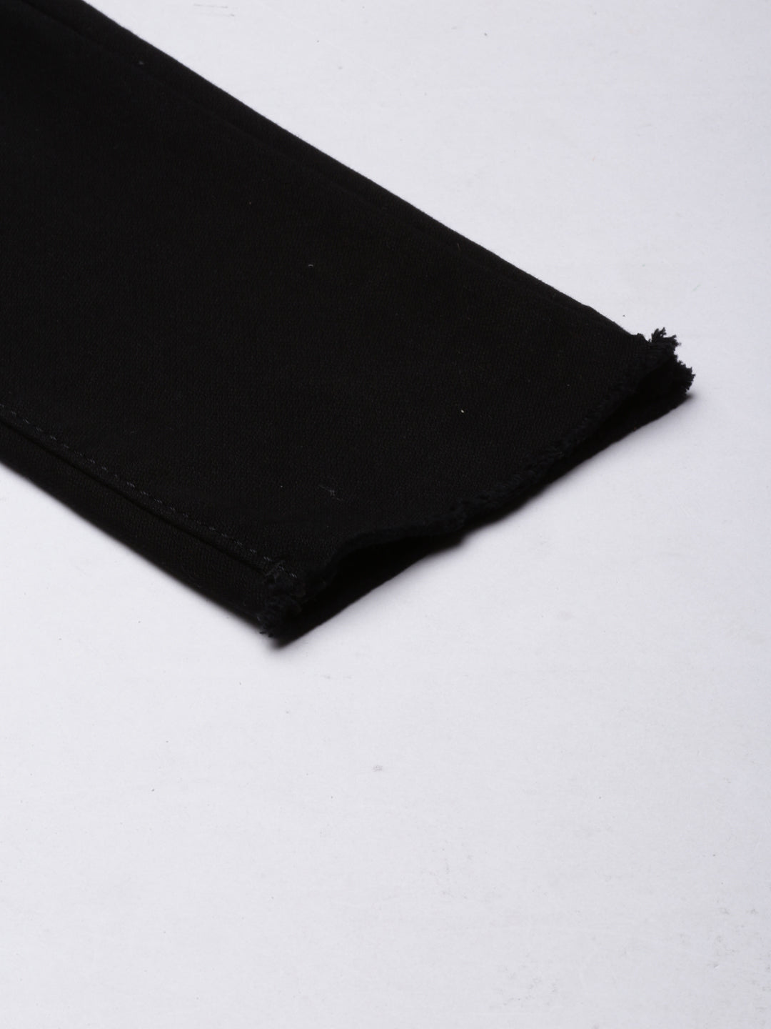 Black Jean Slim Fit Mid-Rise Stretchable Jeans