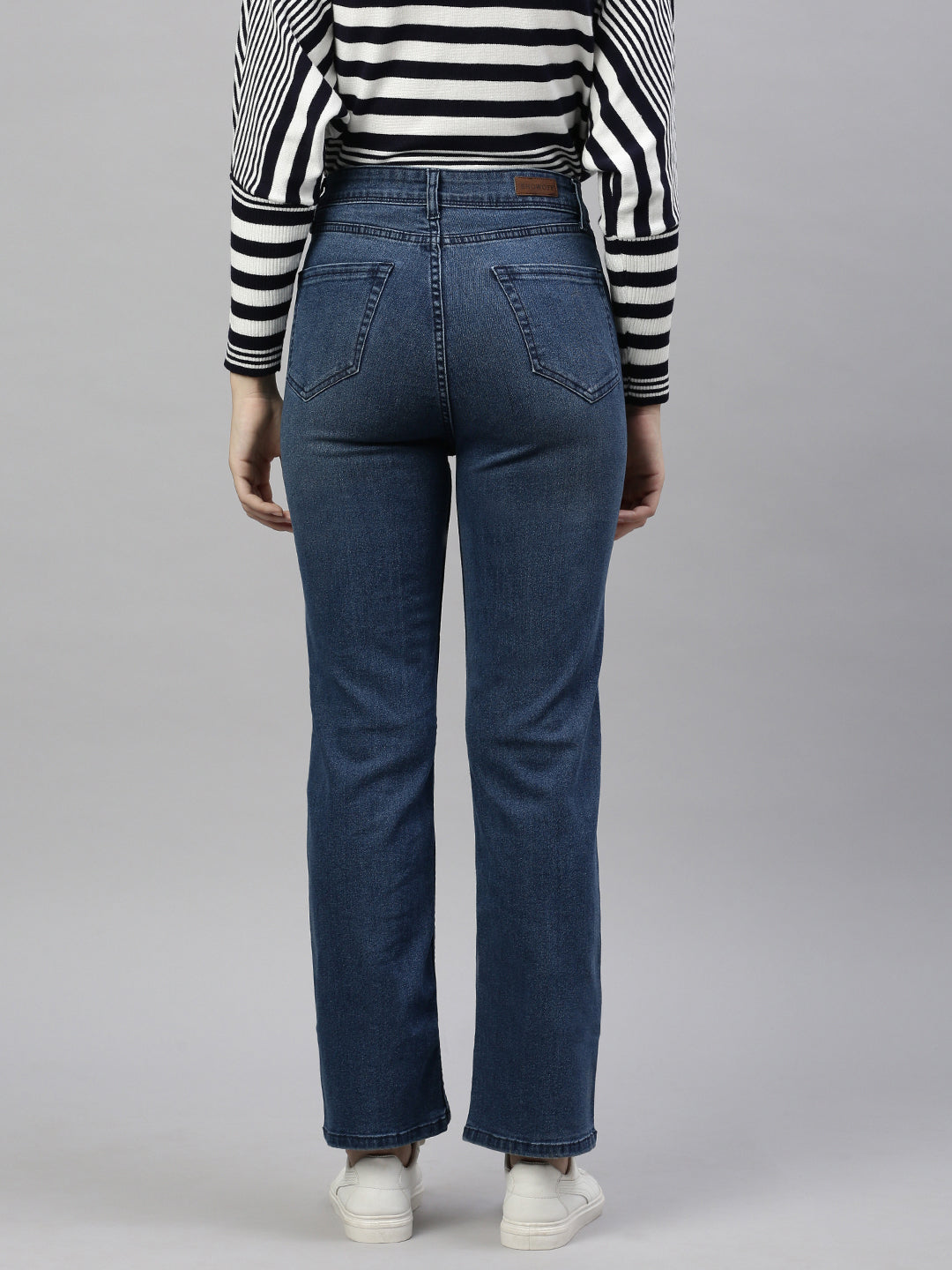 Blue Straight Fit Jeans