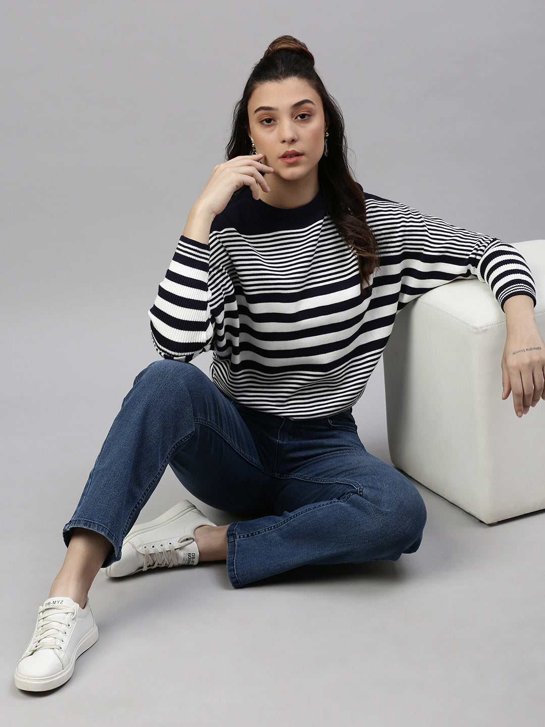 Blue Straight Fit Jeans