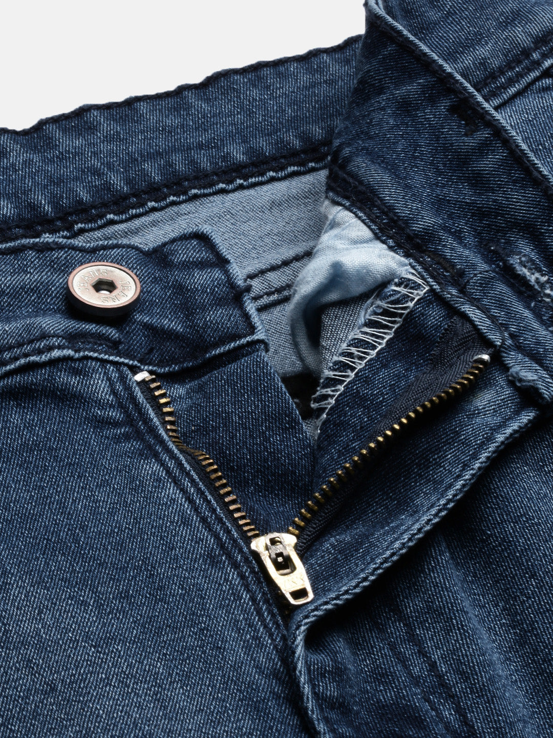 Blue Straight Fit Jeans