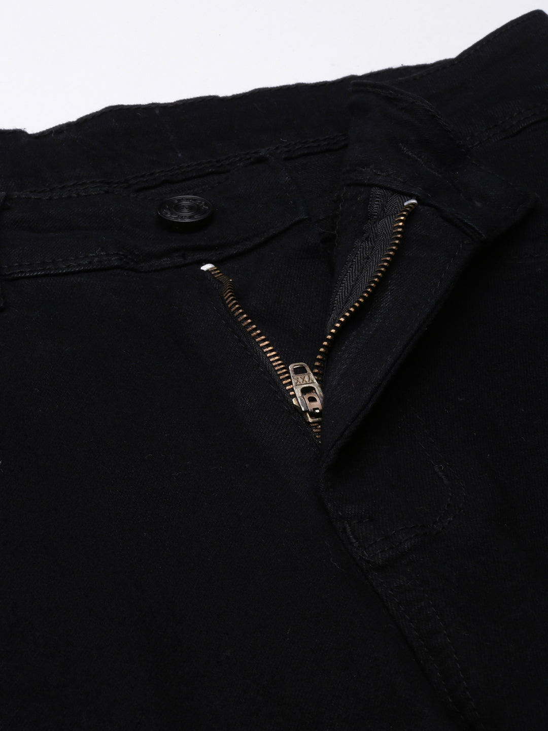 Black Straight Fit Jeans