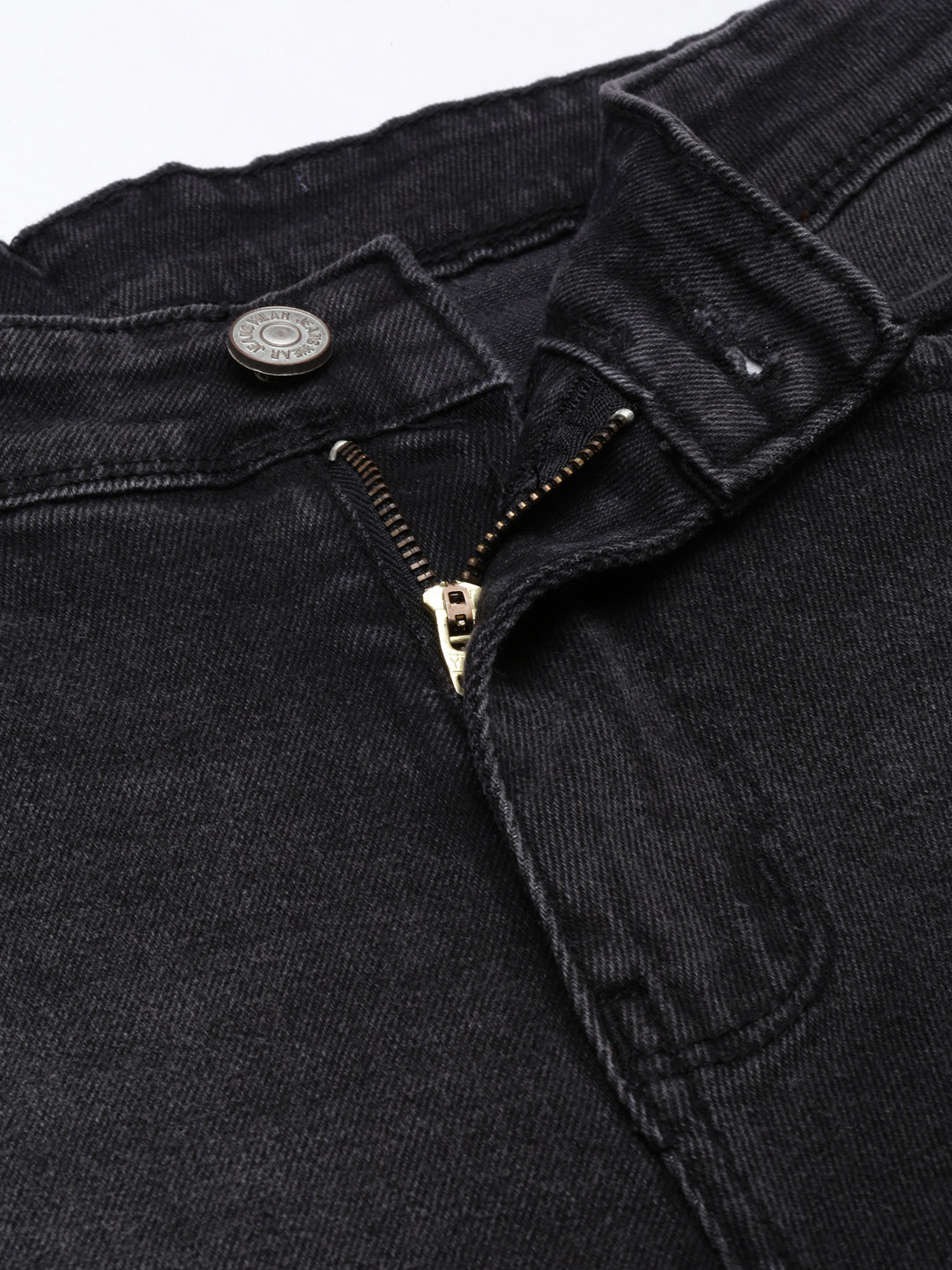 Charcoal Straight Fit Light Fade Jeans