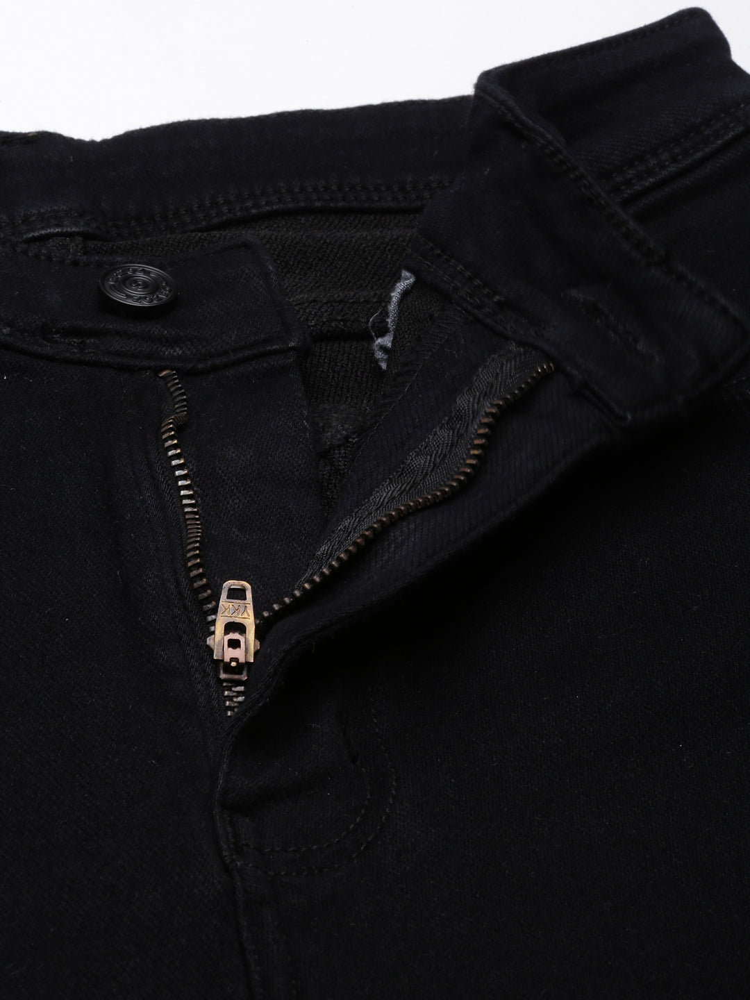 Black Bootcut Stretchable Denim Jeans