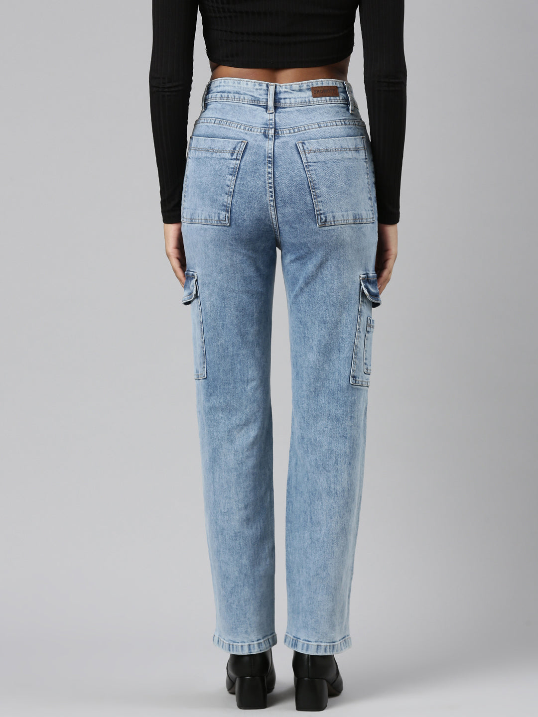 Blue Jean Straight Fit Mid