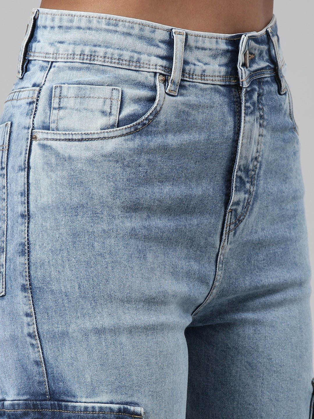 Blue Jean Straight Fit Mid